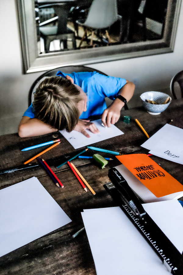 How to Make a Gratitude Journal - with and for kids! See more on Shutterbean.com