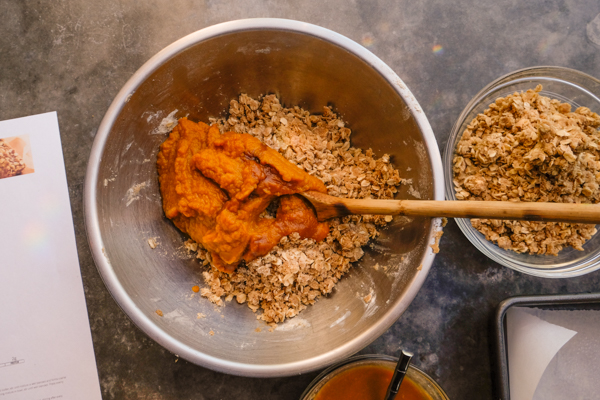 Find the recipe for Caramel Pumpkin Oatmeal Bars on Shutterbean.com!