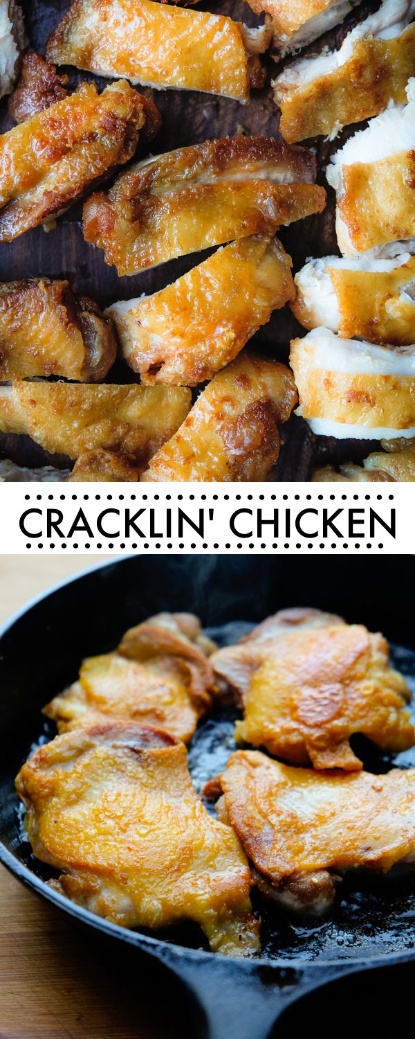 Nom Nom Paleo's Cracklin' Chicken is weeknight staple! Find the recipe on Shutterbean.com