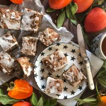 Have a bunch of persimmons to use up? Try these Persimmon Bars with Lemon Glaze! Recipe on Shutterbean.com