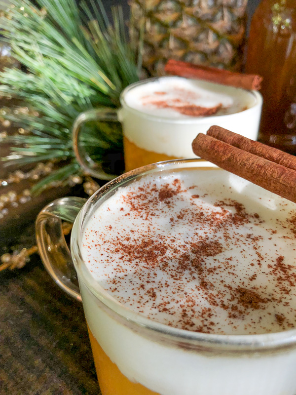 Hot Toddy Recipe with Spiced Rum and Pineapple