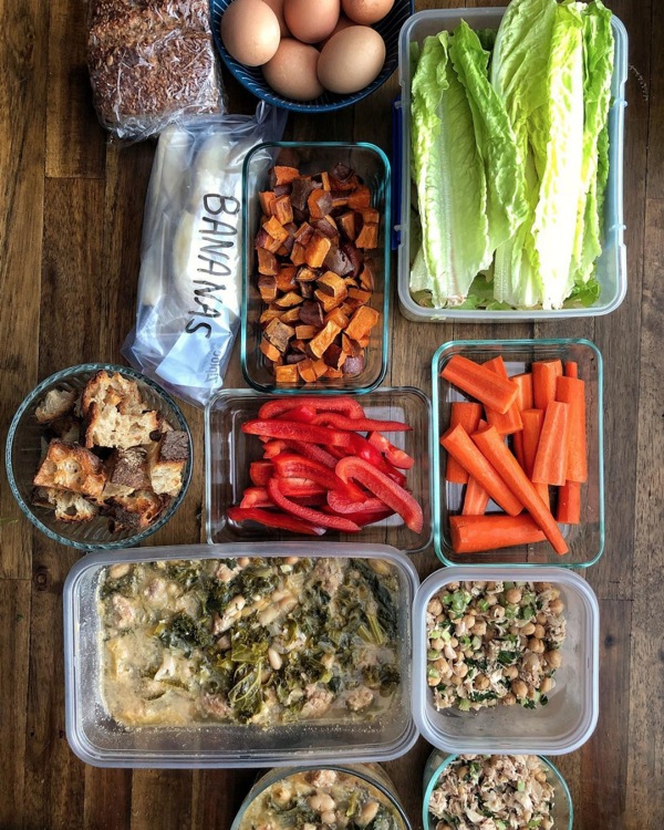 Shutterbean Meal Prep on Intentions for the Week