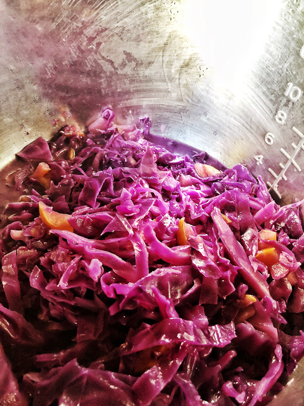 Instant Pot Sweet & Sour Cabbage on Shutterbean.com