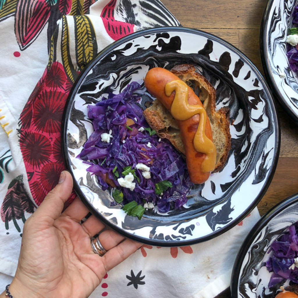 Instant Pot Sweet & Sour Cabbage on Shutterbean.com