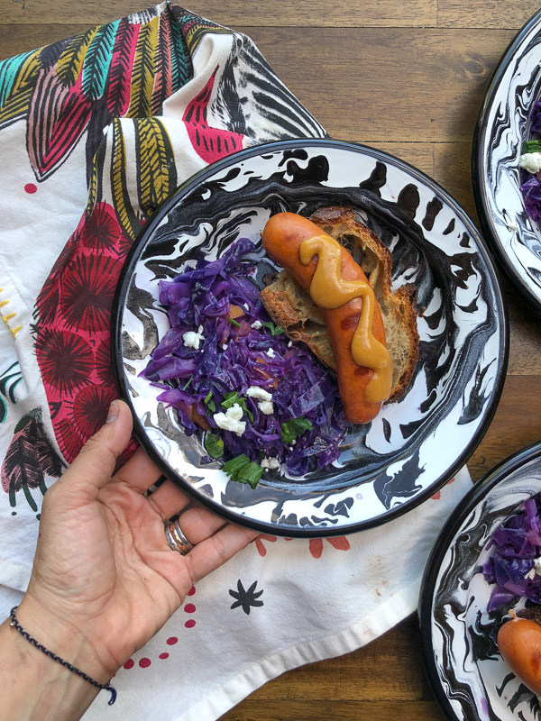 Instant Pot Sweet and Sour Cabbage