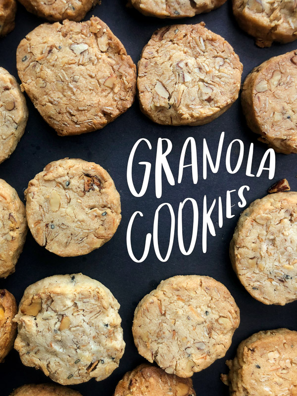 Say hello to your new favorite dessert- Granola Cookies! They're buttery, crispy & crunchy. Find the recipe on Shutterbean.com