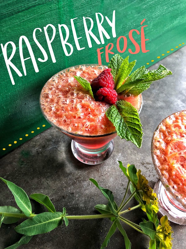 Raspberry Frosé