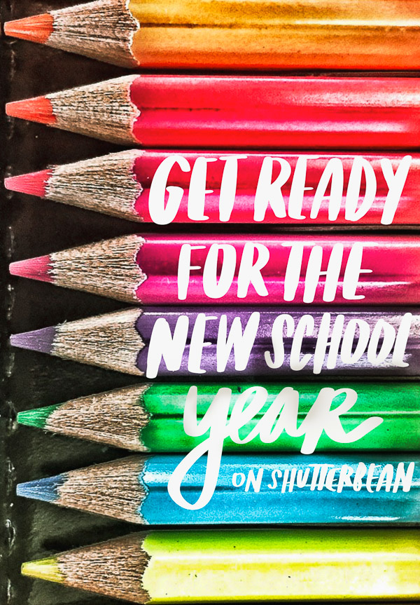 Get Ready for the New School Year with some tips from Tracy Benjamin of Shutterbean.com!