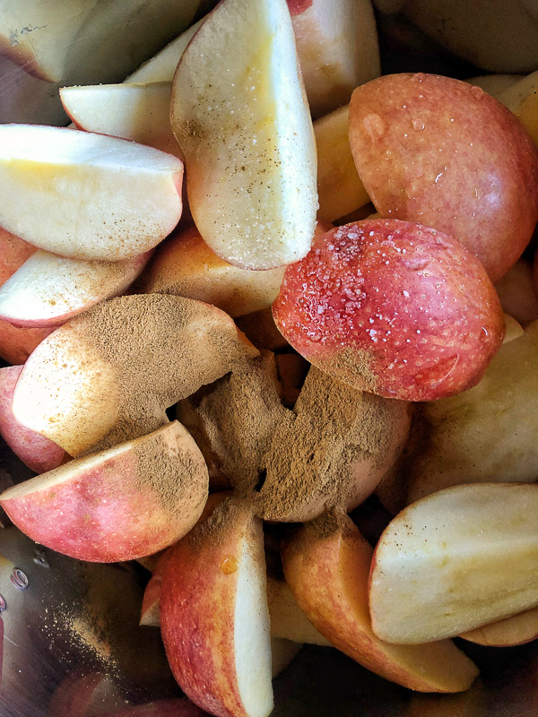 When life gives you too many apples, make Instant Pot Applesauce. It's a great addition to your meal prep arsenal. Recipe on Shutterbean.com!