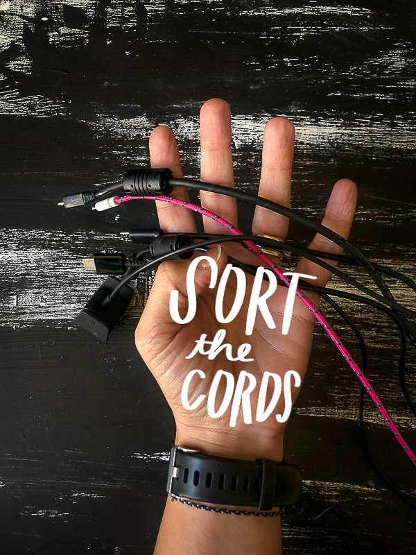 Have you ever wondered, "How Can I Keep my Cords Organized?" Tracy from Shutterbean shows you how with her resourceful cord organization system!