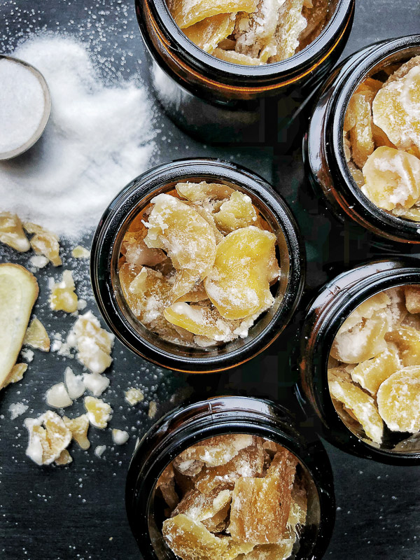 Make your own Crystallized Ginger. Recipe on Shutterbean.com!