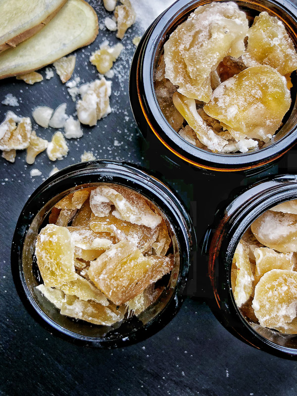 Make your own Crystallized Ginger. Recipe on Shutterbean.com!