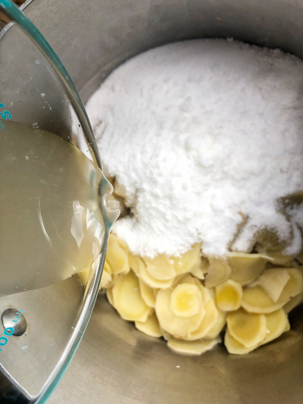 Make your own Crystallized Ginger. Recipe on Shutterbean.com!