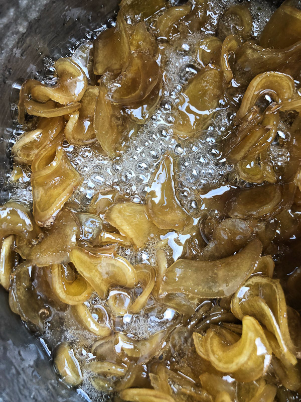 Make your own Crystallized Ginger. Recipe on Shutterbean.com!