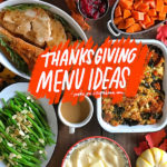Thanksgiving Menu Ideas from Shutterbean.com!