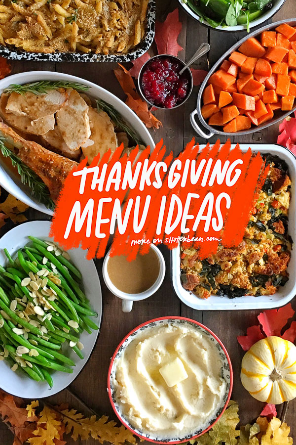 Thanksgiving Dinner Menu Ideas