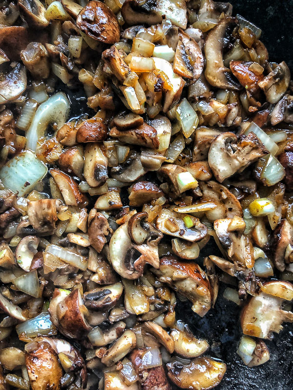 Creamy Mushroom Sausage Orecchiette is the ultimate comfort food. Make it for your guests! Find the recipe on Shutterbean.com