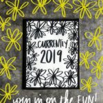 Currently 2019 Workbook by Tracy Benjamin of Shutterbean.com- A fun way to navigate the year and practice your handwriting while you do so!
