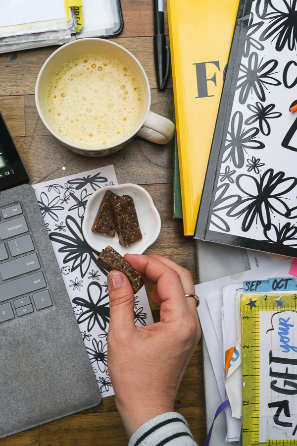 Put your food processor to work and make some Mocha Energy Bites! A perfect afternoon treat. Find the recipe on Shutterbean.com!