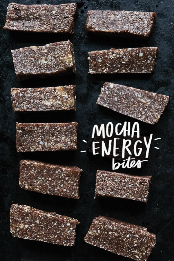 Mocha Energy Bites