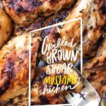 Shake up your grilled chicken game and make this Tangy Grilled Brown Sugar Mustard Chicken recipe! Find the instructions on Shutterbean.com!