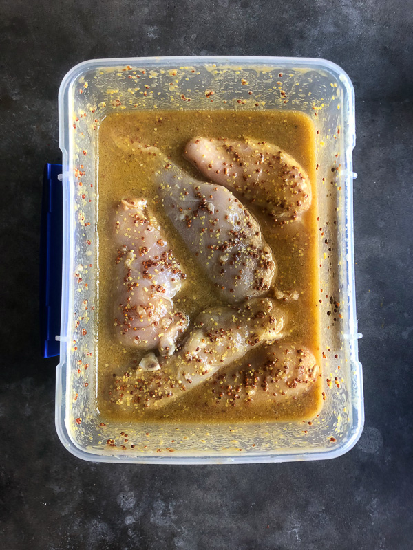 Shake up your grilled chicken game and make this Tangy Grilled Brown Sugar Mustard Chicken recipe! Find the instructions on Shutterbean.com!