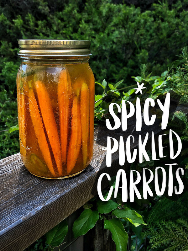 Spicy Pickled Carrots