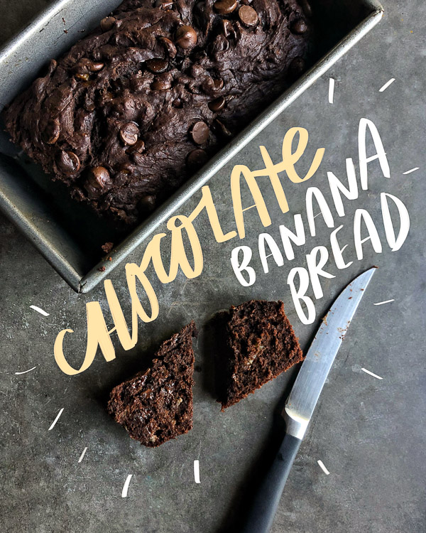 Chocolate Banana Bread