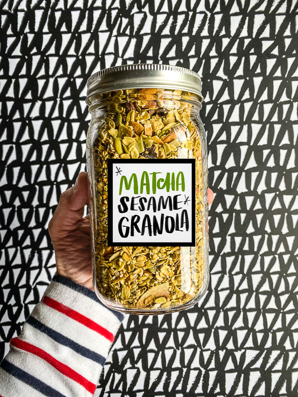 Matcha Sesame Granola