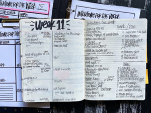 Intentions for the Week Printable! - Shutterbean