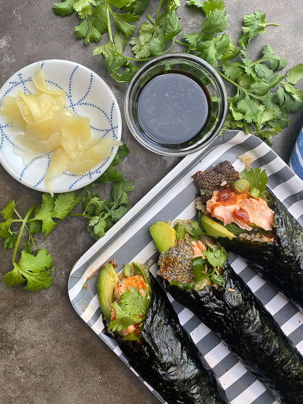 Salmon Nori Wraps