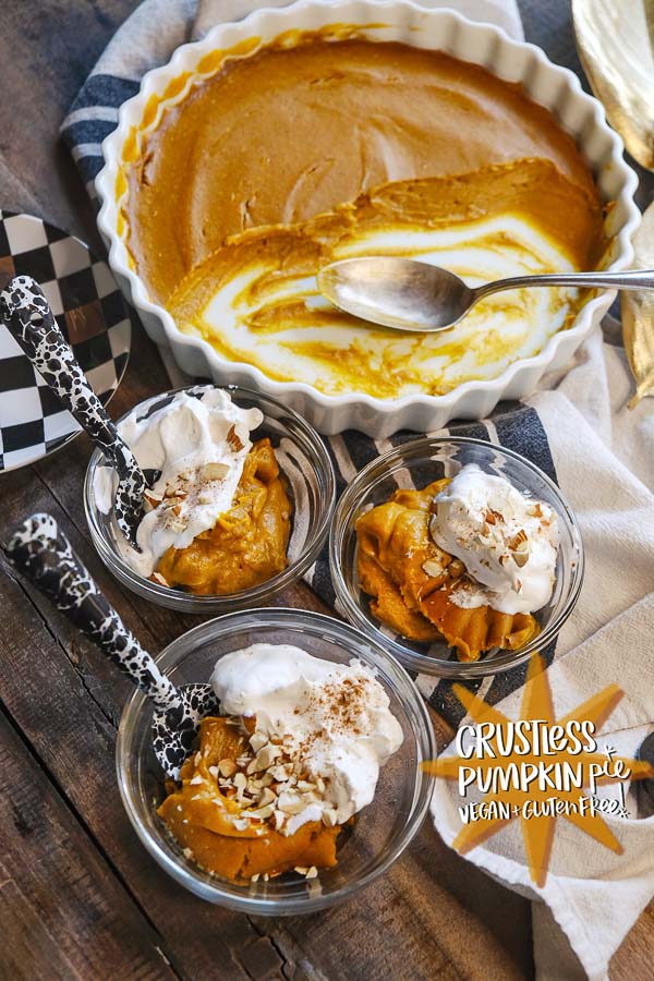 Crustless Pumpkin Pie