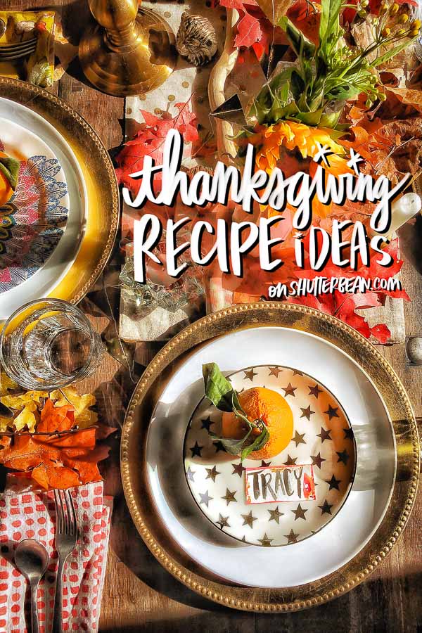 Thanksgiving Menu Ideas