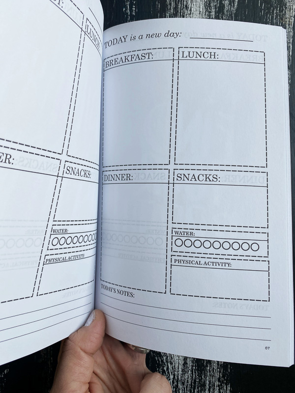 The Food Journal- by Tracy Benjamin of Shutterbean.com & The Handwriting Club