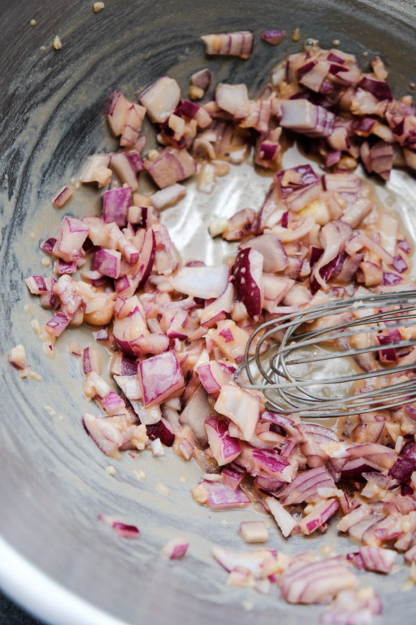 Herbed Potato Salad is one of Tracy Benjamin's Meal Prep Staples! Find the recipe on Shutterbean.com