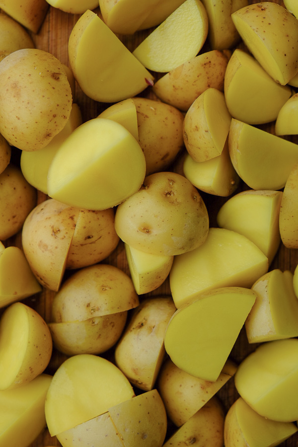 Herbed Potato Salad is one of Tracy Benjamin's Meal Prep Staples! Find the recipe on Shutterbean.com