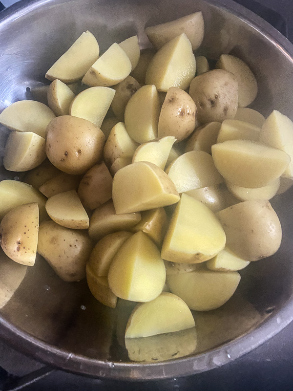 Herbed Potato Salad is one of Tracy Benjamin's Meal Prep Staples! Find the recipe on Shutterbean.com