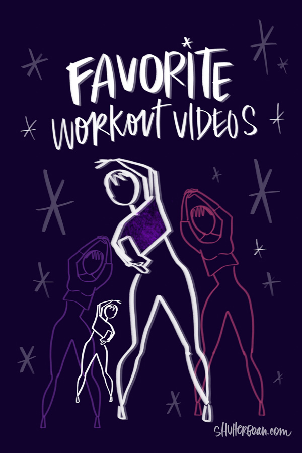 Favorite Workout Videos by Tracy Benjamin of Shutterbean.com