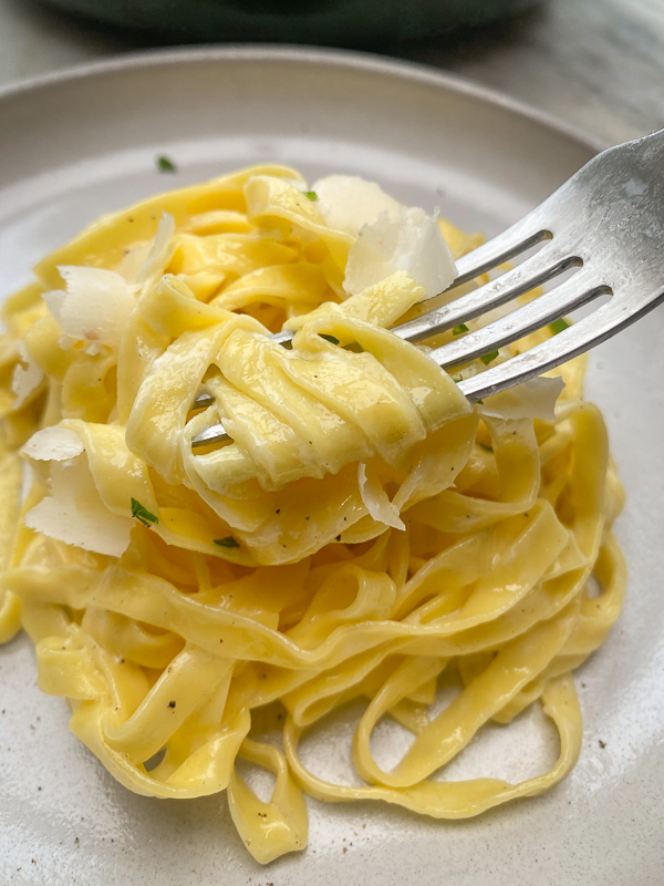 Fettucine with Truffle Butter