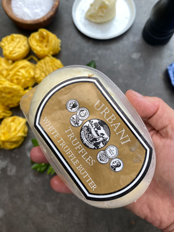 Fettucine with Truffle Butter 