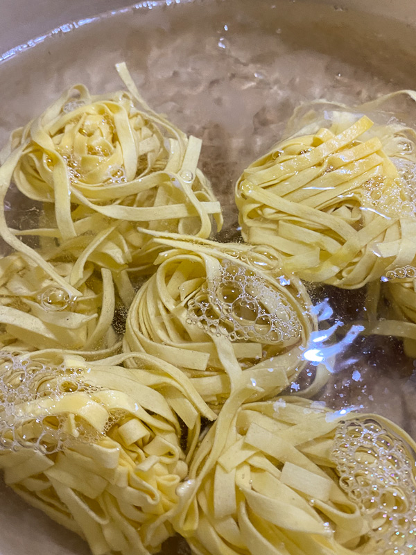 Fettucine with Truffle Butter 