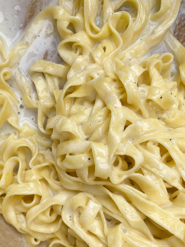 Fettucine with Truffle Butter 