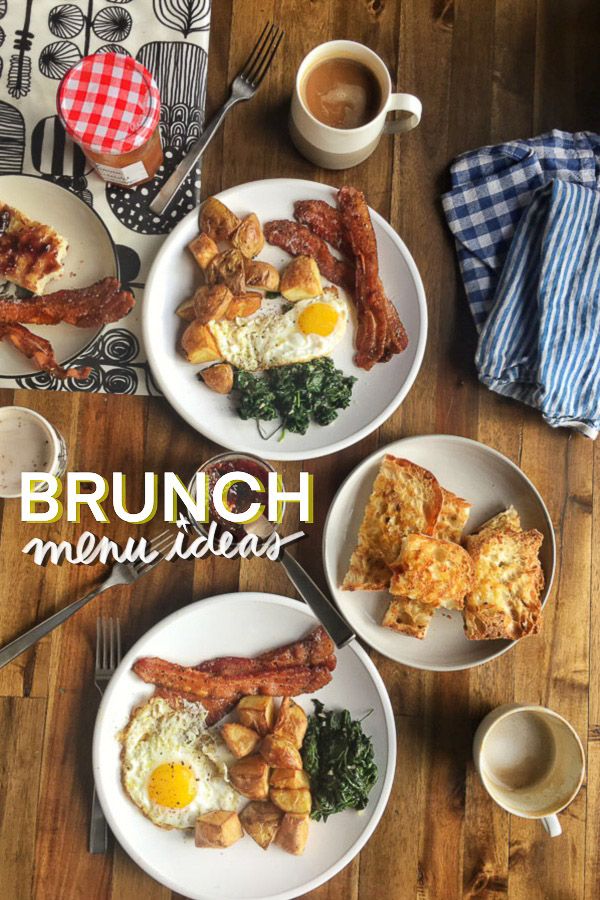 Brunch Menu Ideas