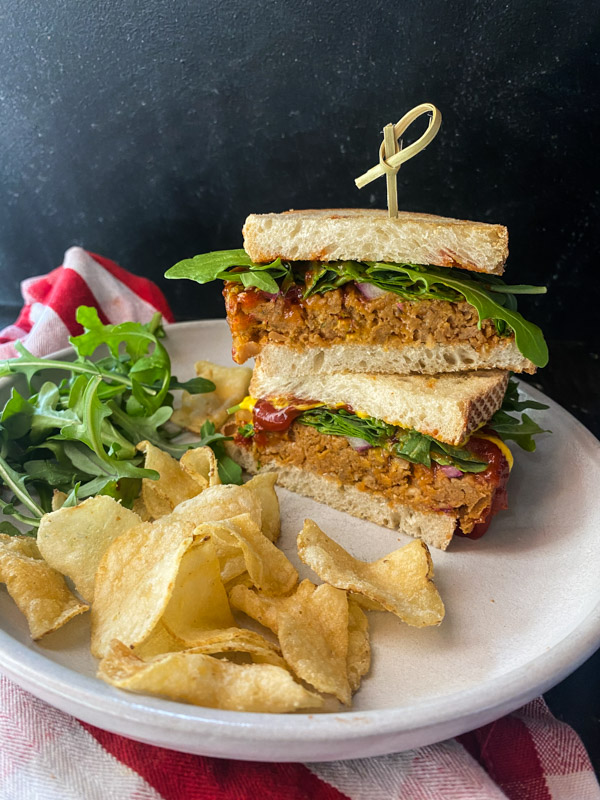 Meatless Meatloaf with Beyond Beef