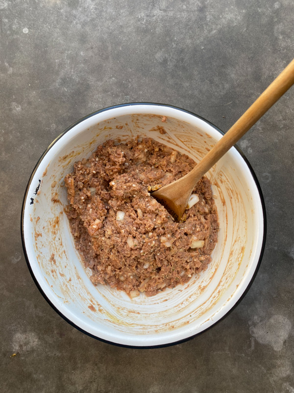 Meatless Meatloaf with Beyond Beef