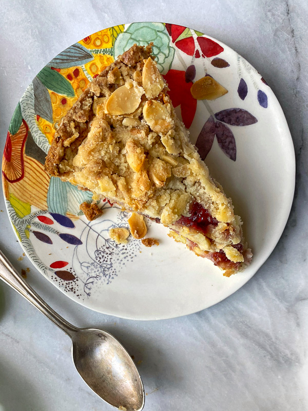 Raspberry Cream Cheese Coffee Cake 