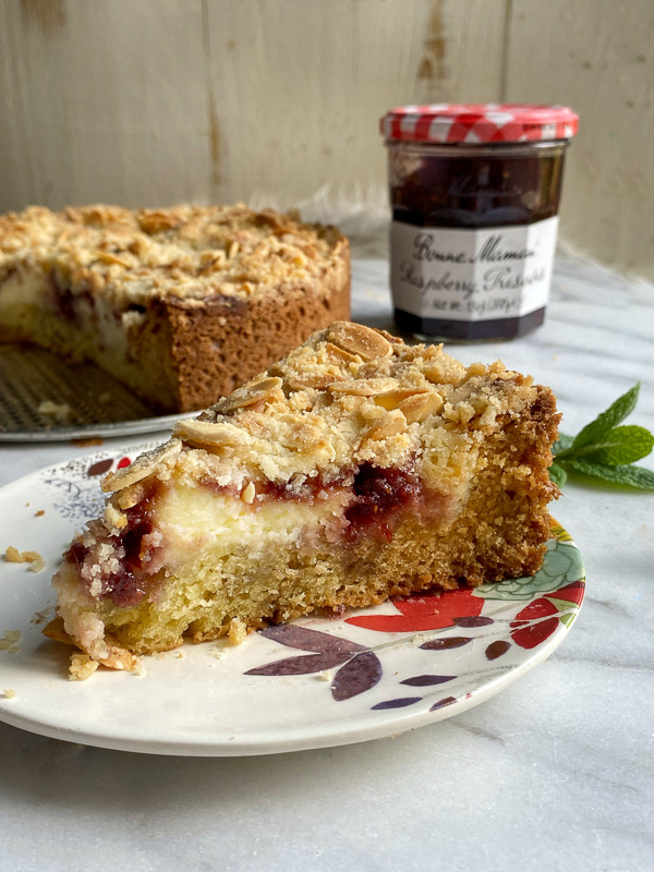 Raspberry Cream Cheese Coffee Cake 