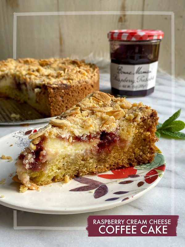 Raspberry Cream Cheese Coffee Cake 