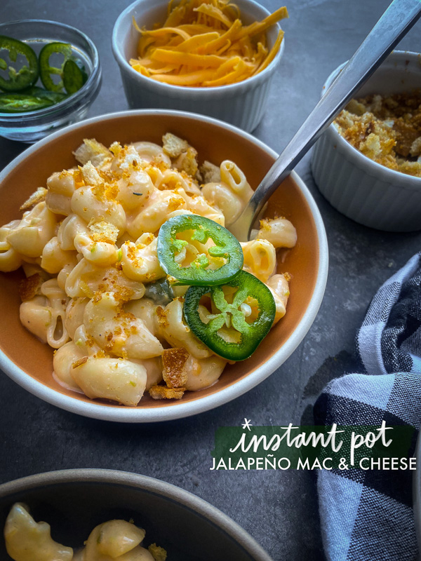 Instant Pot Jalapeno Mac & Cheese