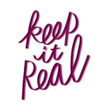 Keep It Real! I love lists artwork/lettering by Tracy Benjamin